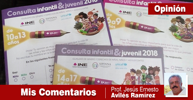 CONSULTA INFANTIL Y JUVENIL 2018 DEL I.N.E.
