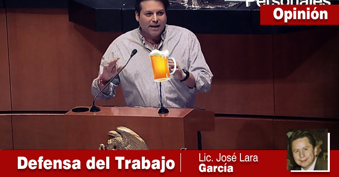 PROPONE SENADOR DEL PRI:  “PODER TOMARSE DOS O TRES CERVECITAS EN HORA DE TRABAJO”…