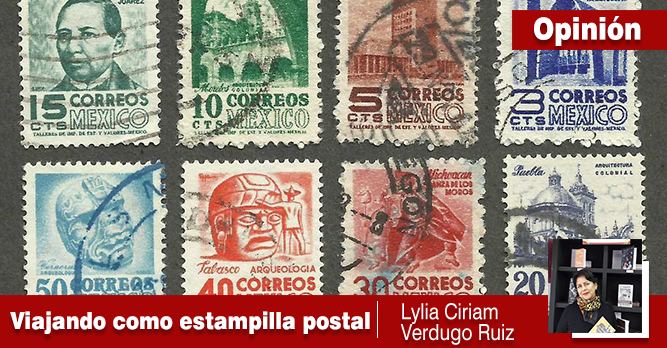 VIAJANDO, COMO ESTAMPILLA POSTAL…