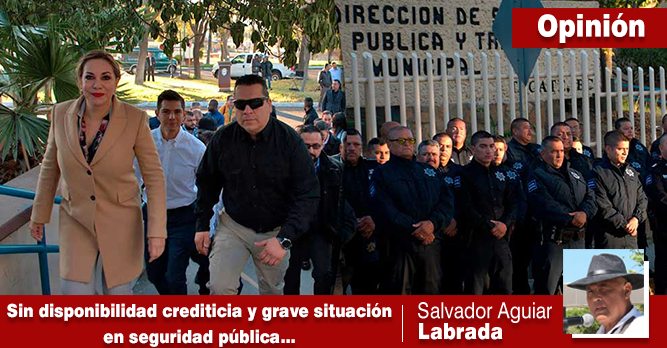 SIN DISPONIBILIDAD CREDITICIA Y GRAVE SITUACIÓN EN SEGURIDAD PÚBLICA EMPIEZA EL XXIII AYUNTAMIENTO