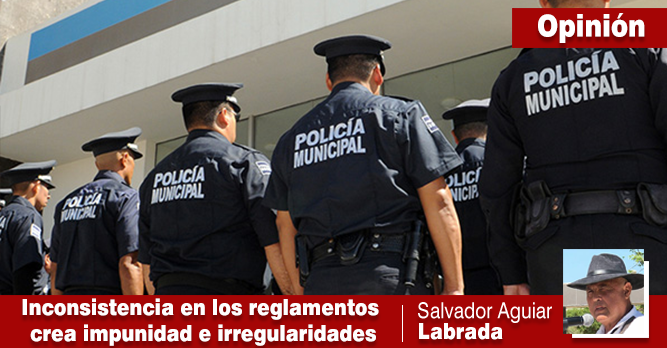 INCONSISTENCIA EN LOS REGLAMENTOS CREA IMPUNIDAD E IRREGULARIDADES