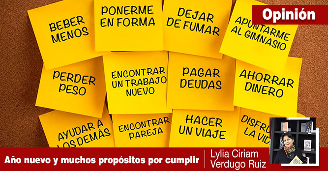 AÑO NUEVO Y MUCHOS PROPÓSITOS POR CUMPLIR