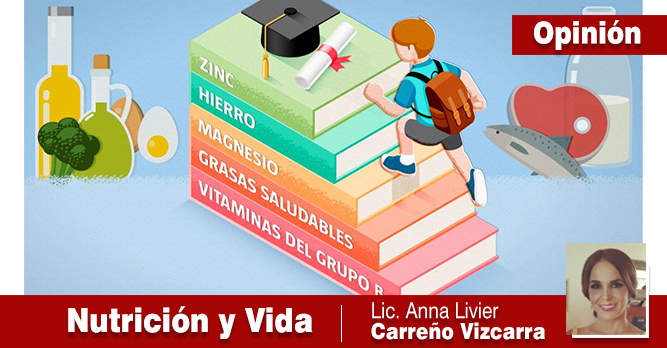 NUTRIENTES QUE AYUDAN AL RENDIMIENTO ESCOLAR