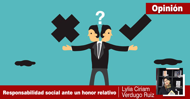 RESPONSABILIDAD SOCIAL ANTE UN HONOR RELATIVO