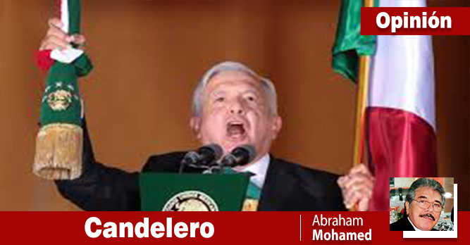 Repitió AMLO el mismo “rollo” de su primer “grito” como Presidente