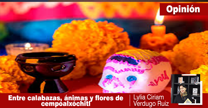 Entre calabazas, ánimas y flores de cempoalxóchitl