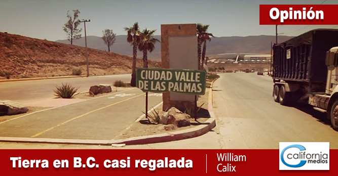 Tierra en Baja California, casi regalada.