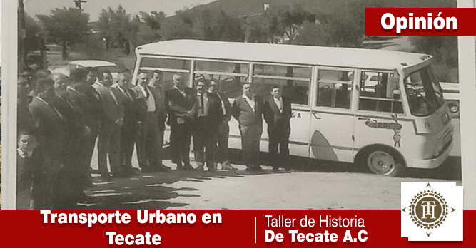 EL TRANSPORTE URBANO EN TECATE