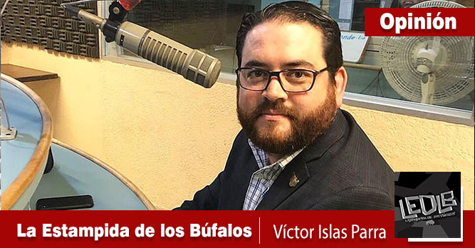 LA ESTAMPIDA DE LOS BÚFALOS.