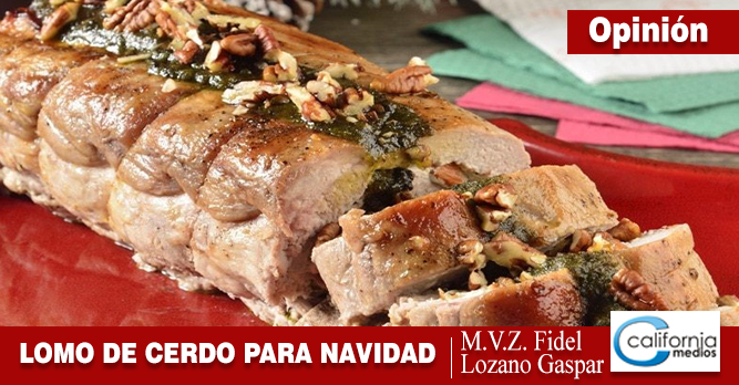 Lomo de Cerdo para Navidad