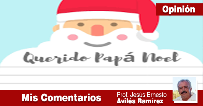 CARTA A SANTA CLAUS Y FELICES FIESTAS